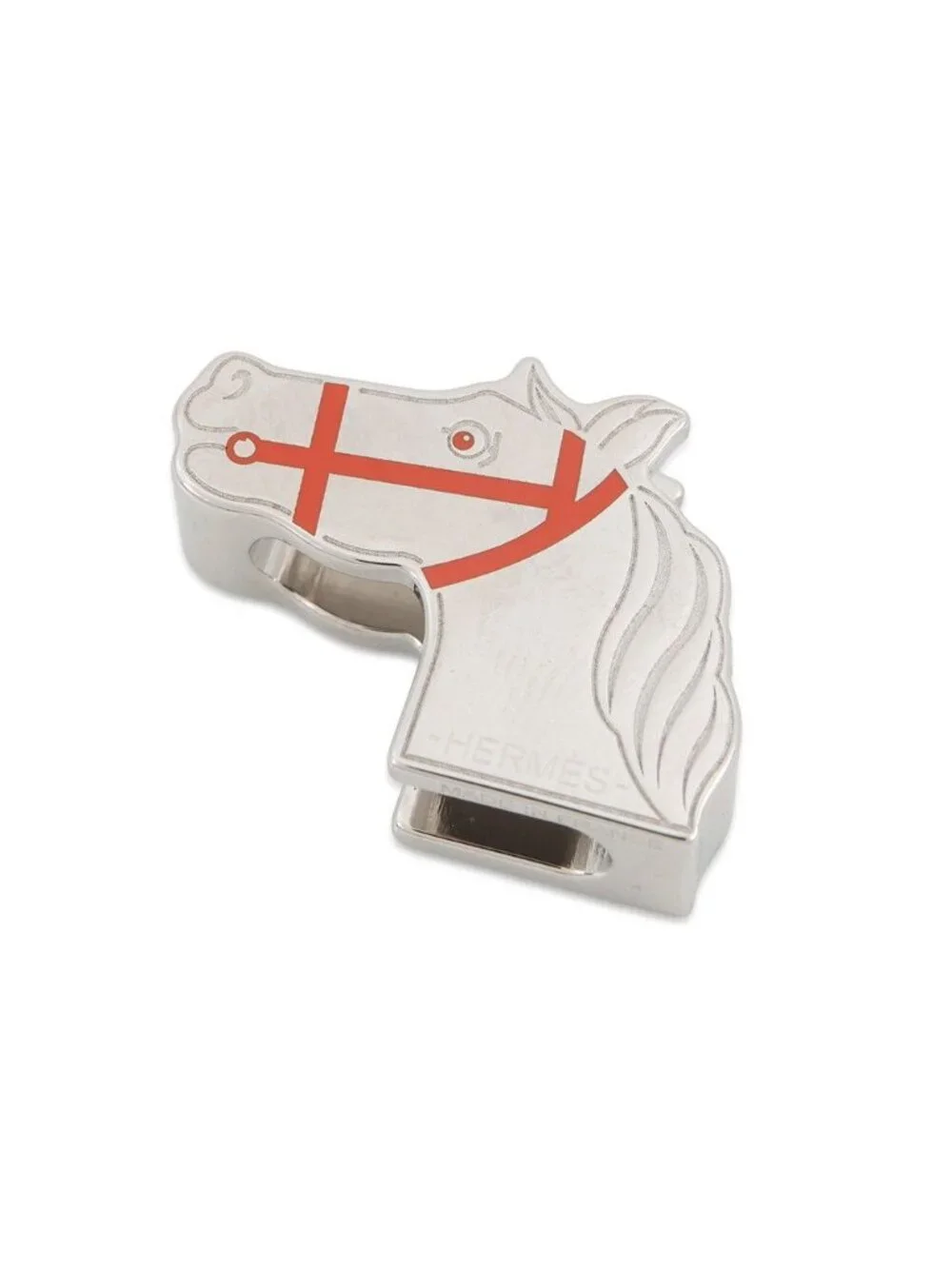 Hermes Twill Ring Quadrige Scarf - Picture 3 of 8